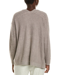 Barefoot Dreams Cozy Chic Light Cable Button Cardigan