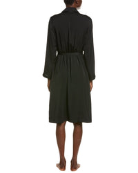 Barefoot Dreams Washed Satin Notch Collar Robe