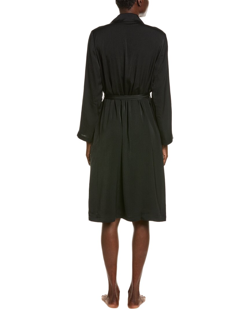 Barefoot Dreams Washed Satin Notch Collar Robe