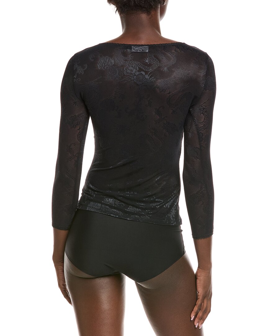 Natori Natori Dragon Lace Top