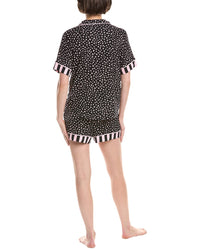 Room Service 2Pc Aspen Pajama Shirt & Short Set