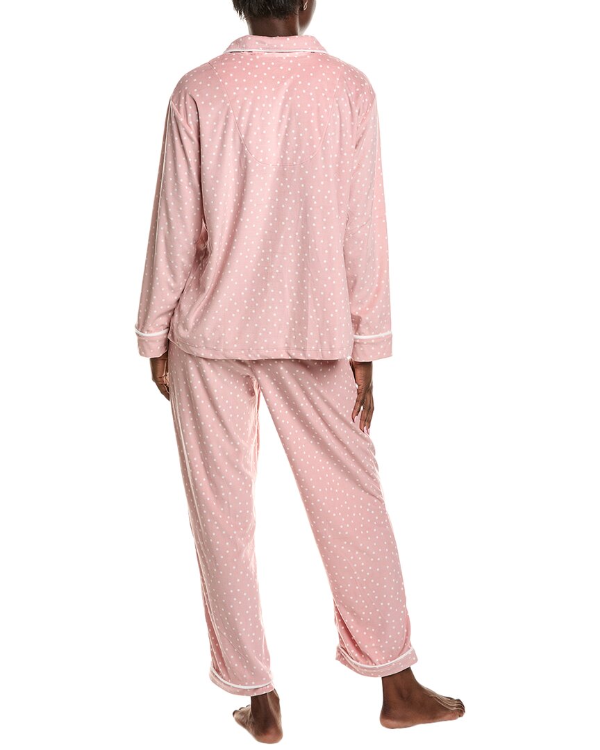 Anne Klein 2Pc Shirt & Pant Pajama Set
