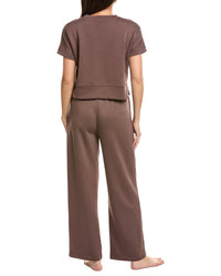 MARION Marion 2Pc Air Scuba Sweatshirt & Pant Set