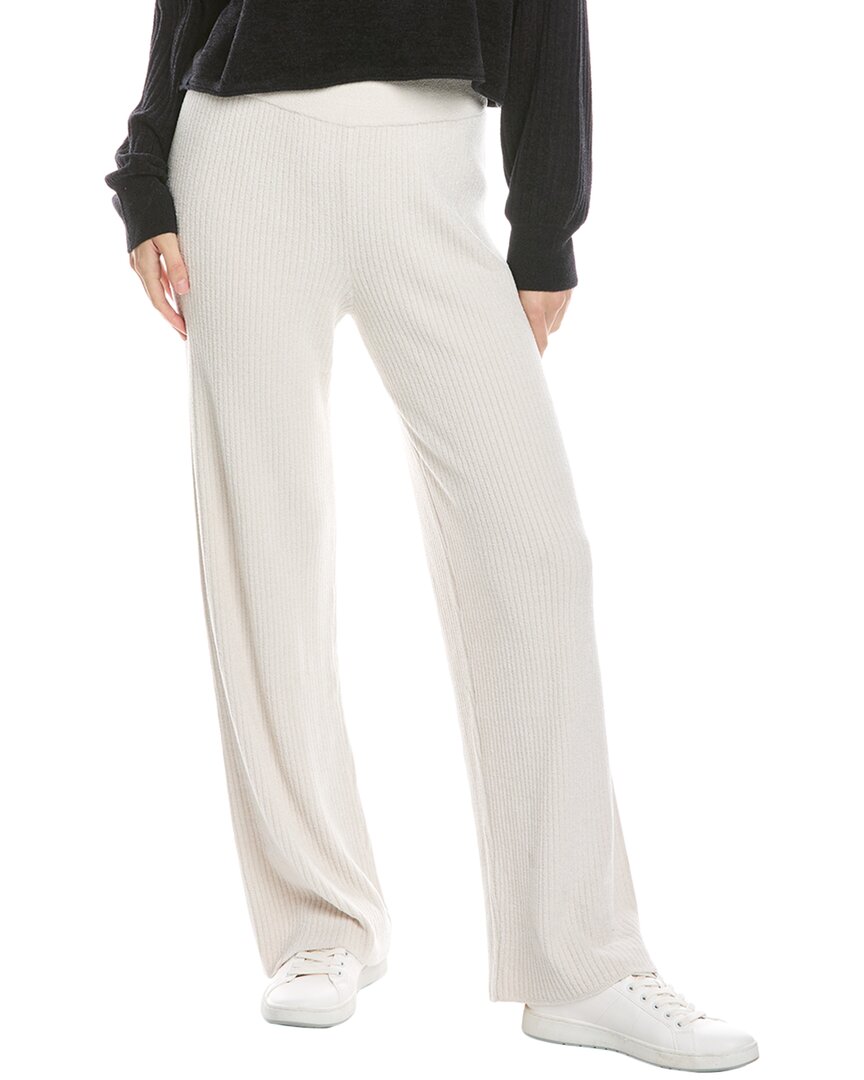 Barefoot Dreams Womens Cozychic Ultra Lite Solid Rib Pant, L, Brown