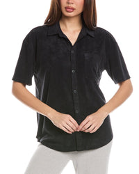 Barefoot Dreams Barefoot Dreams Cozyterry Button-Down Shirt