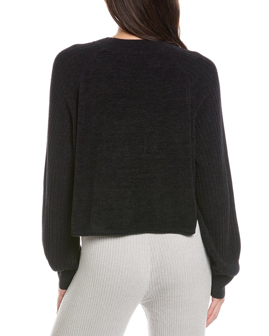Barefoot Dreams Cozychic Ultra Lite Cropped Mock Neck Sweater