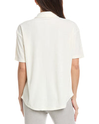 Barefoot Dreams Cozyterry Button-Down Shirt