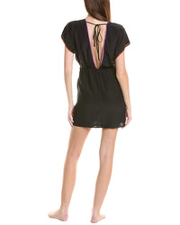 Kiki De Montparnasse V-Neck Silk Mini Dress