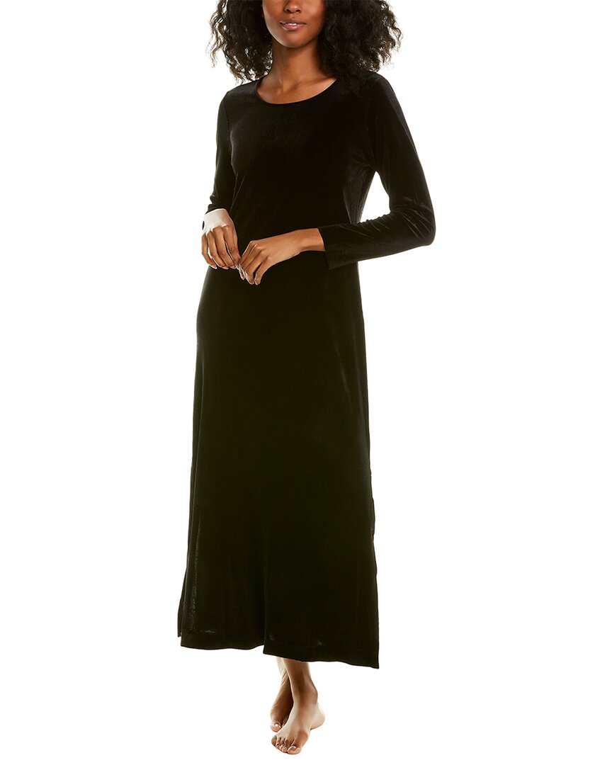 Natori Womens Natalie Lounger, Xs, Black