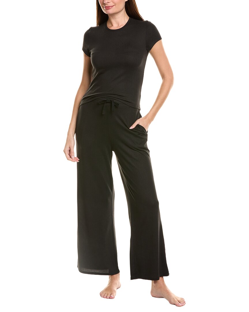 Natori 2Pc Bliss Essentials Short Sleeve Pajama Set