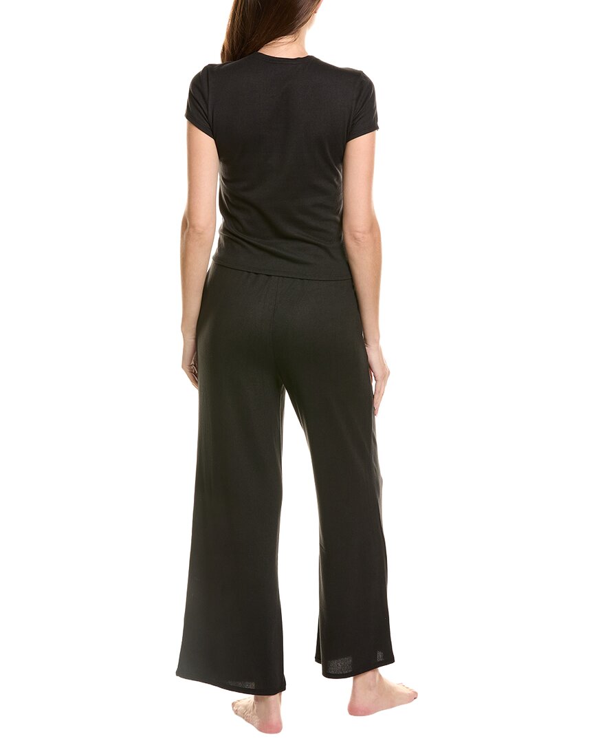Natori 2Pc Bliss Essentials Short Sleeve Pajama Set