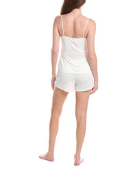 Natori Enchant Lace Applique Cami Short Set