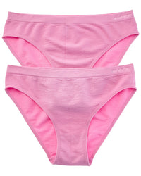 Bamboo Set Of 2 Seamless Waffle Bikini Brief