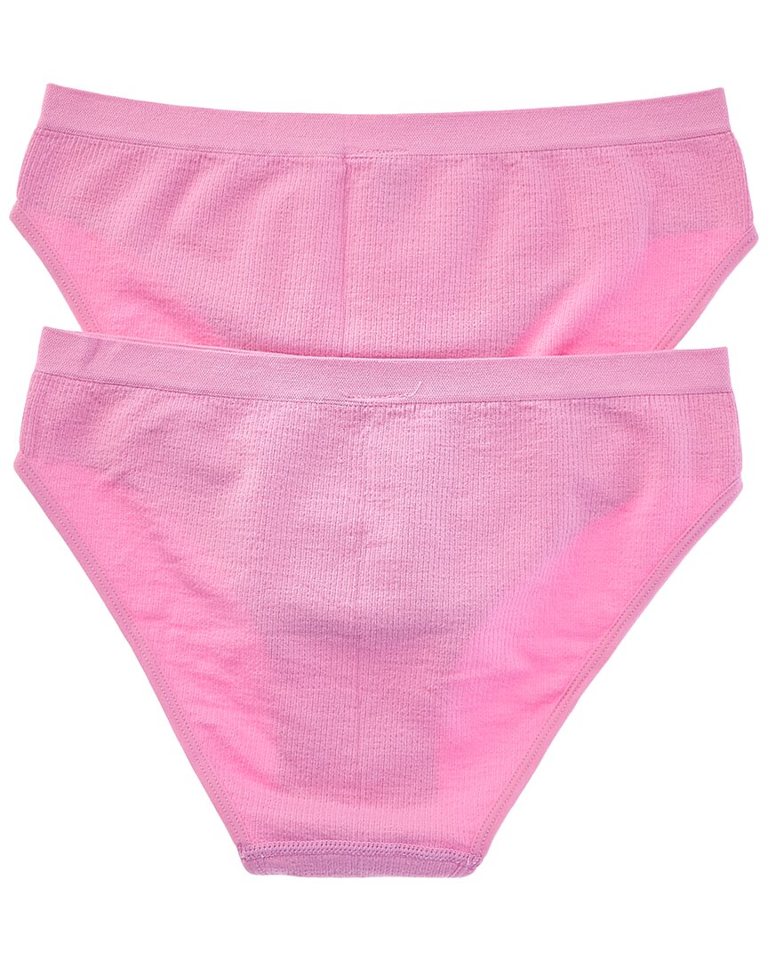 Bamboo Set Of 2 Seamless Waffle Bikini Brief