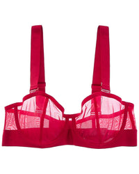 Dkny Sheers Convertible Bra 32B Red