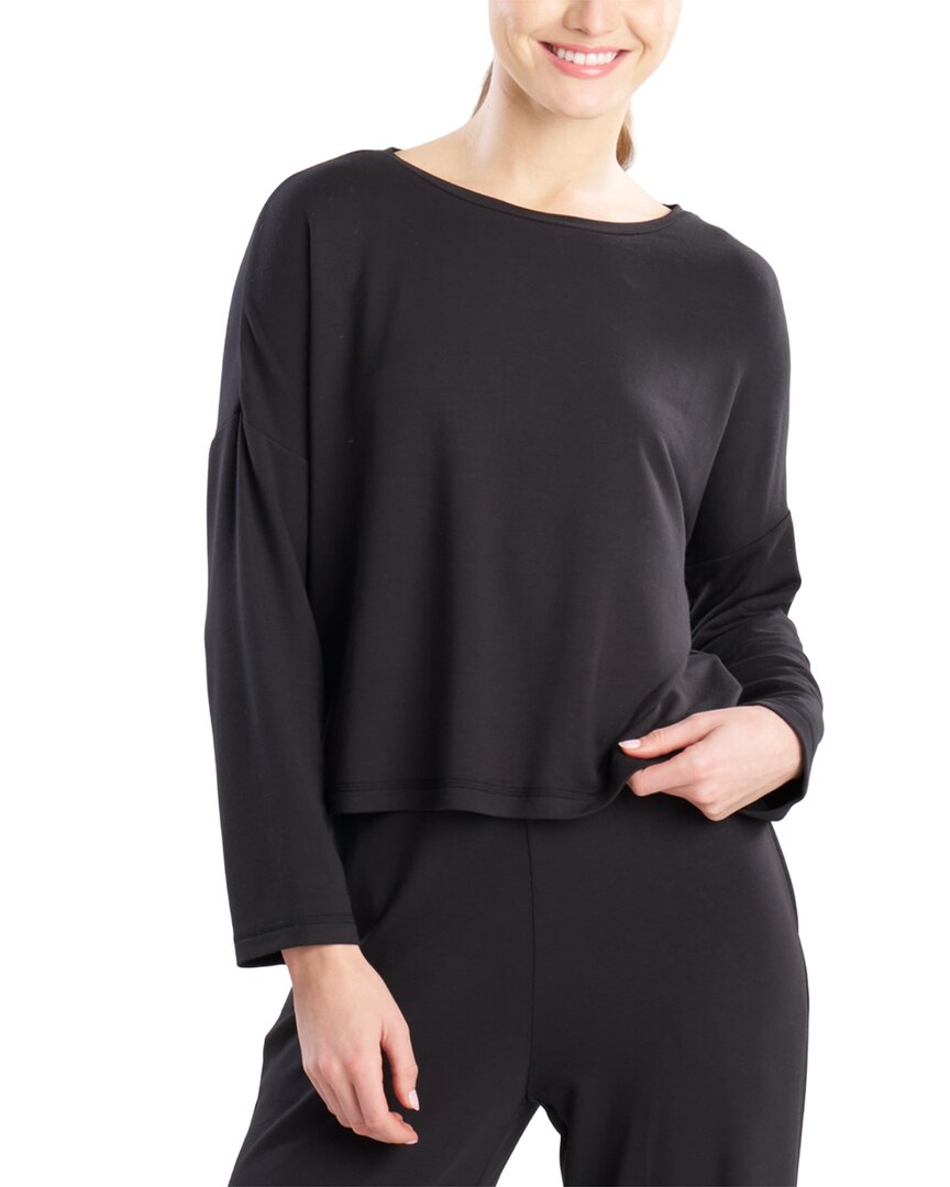 Natori Kaia Terry Destination Long Sleeve Top