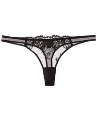 KIKI DE MONTPARNASSE Kiki De Montparnasse Juliette Silk-Trim Thong