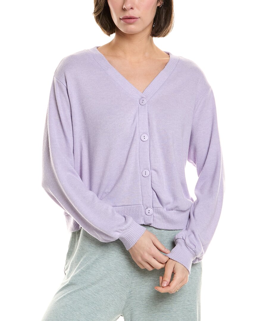 Honeydew Intimates Bet On It Hacci Cardigan Purple