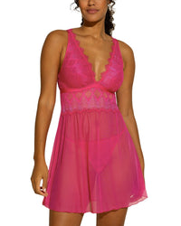 Cosabella Allure Babydoll Pink