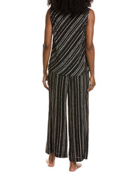 Natori 2Pc Tate Silk-Blend Pajama Set