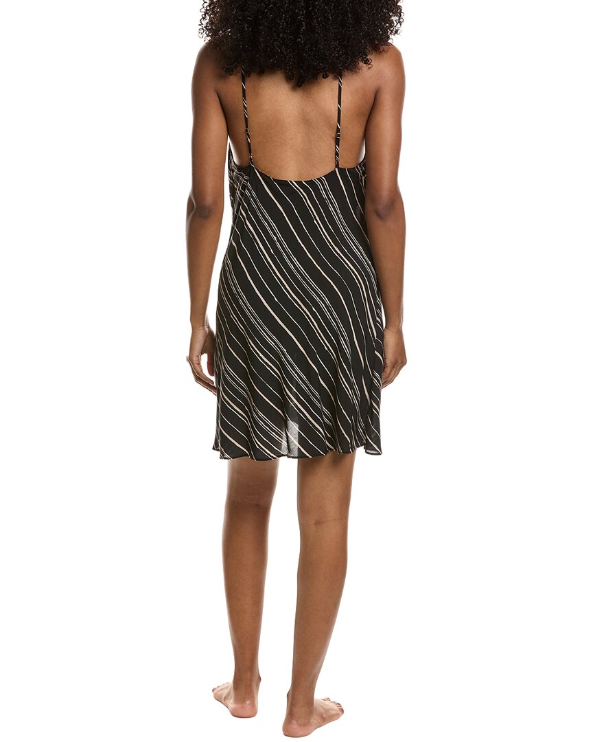 Natori Tate Silk-Blend Cami Dress