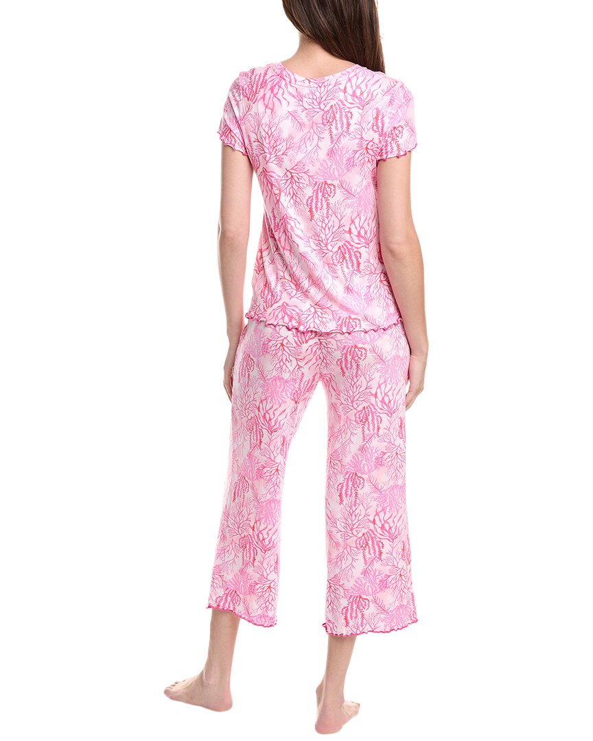 40 Winks 2Pc T-Shirt & Cropped Pant Set