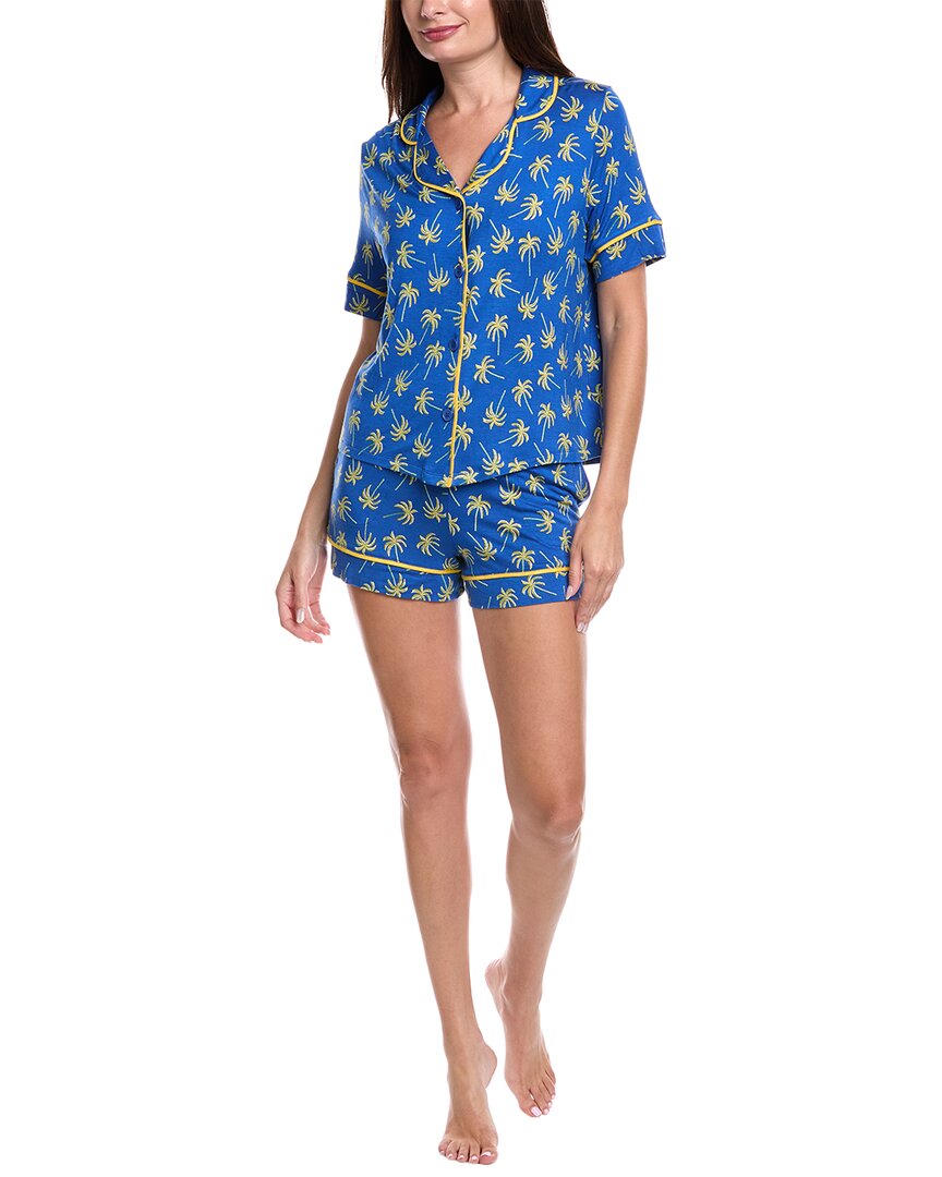Room Service 2Pc Aspen Shirt & Short Pajama Set