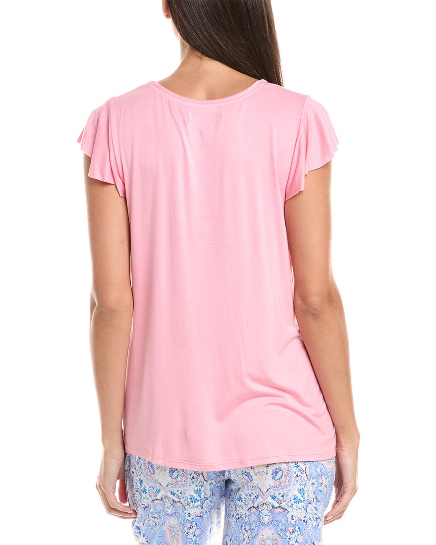 Ellen Tracy 2Pc Top & Short Pajama Set