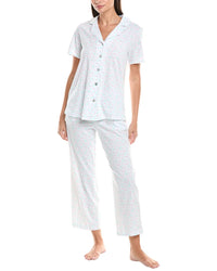 Carole Hochman 2Pc Top & Pant Pajama Set