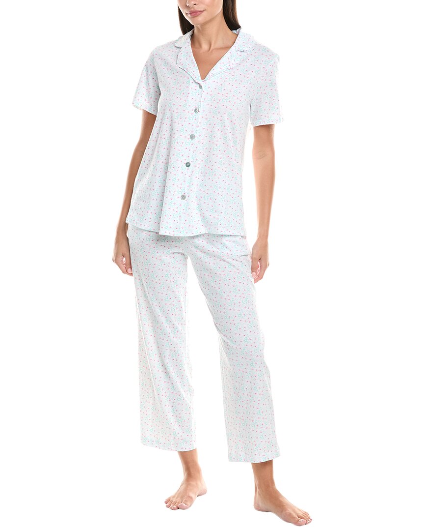 Carole Hochman 2Pc Top & Pant Pajama Set