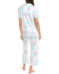 Carole Hochman 2Pc Top & Pant Pajama Set