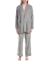 Dkny 2Pc Robe & Pant Lounge Set