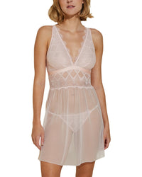 Cosabella Allure Babydoll Pink