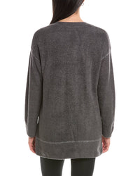 Barefoot Dreams Cozychic Lite Contrast Stitch Cardigan