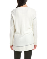 Barefoot Dreams Cozychic Lite Contrast Stitch Cardigan