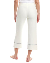 Barefoot Dreams Cozychic Lite Contrast Stitch Cropped Pant