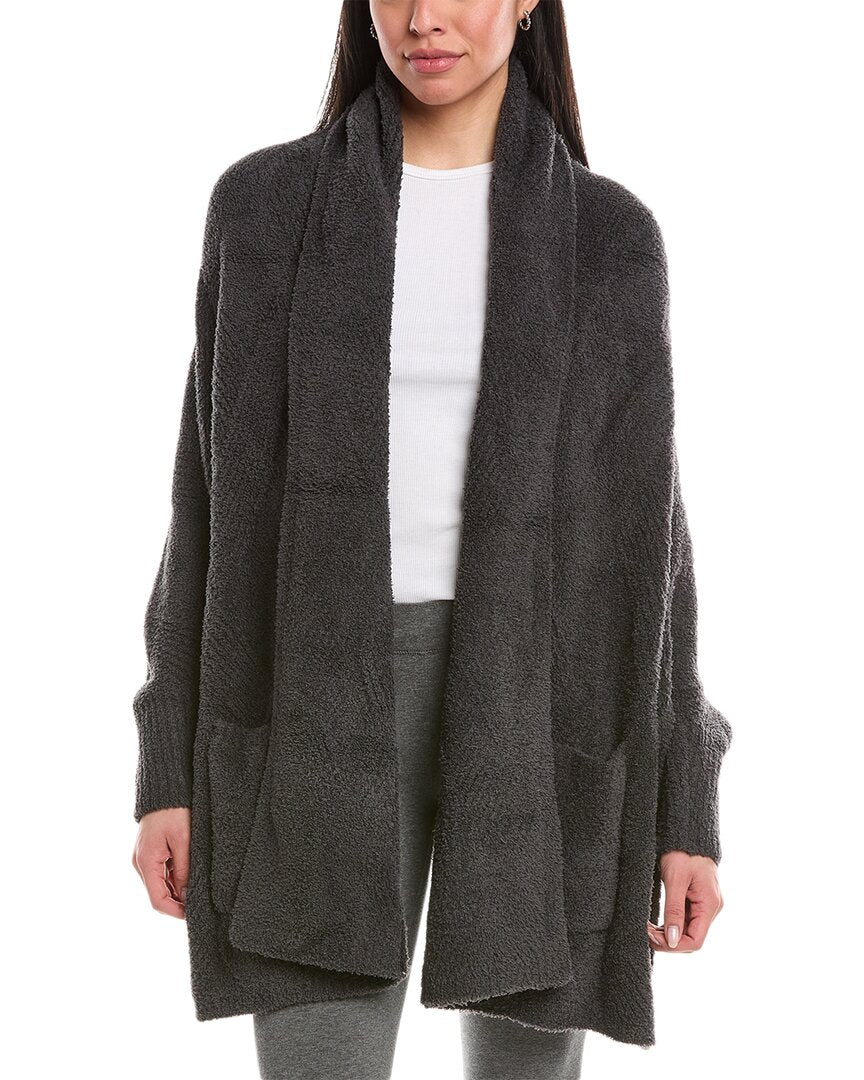 Barefoot Dreams Cozychic Cable Weave Blanket Wrap
