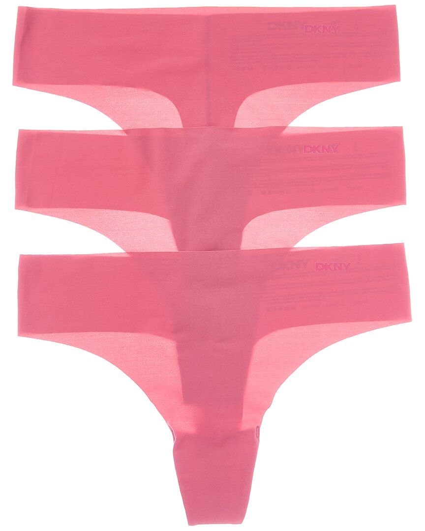 Dkny 3Pk Litewear Cut Anywhere Thong