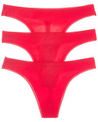 Ongossamer 3Pk Cabana Hip-G Thong