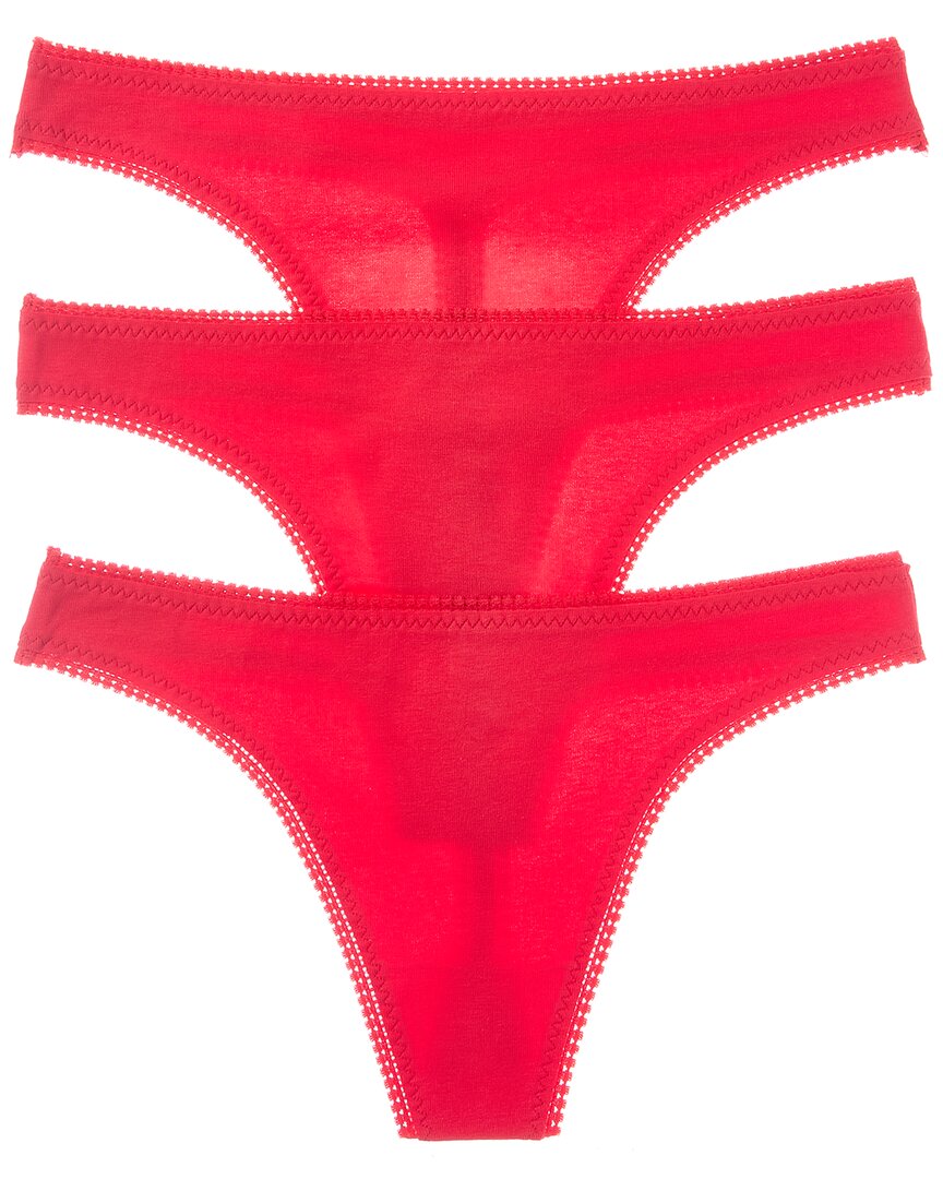 Ongossamer 3Pk Cabana Hip-G Thong