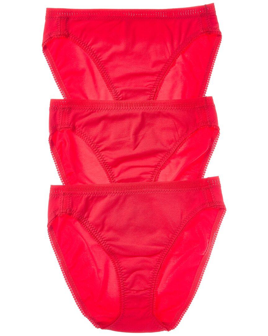 Ongossamer 3Pk Cabana Hi-Cut Brief