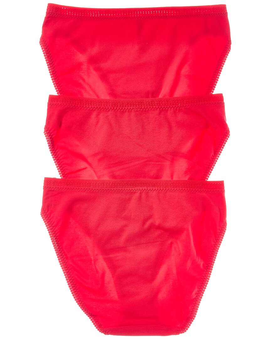 Ongossamer 3Pk Cabana Hi-Cut Brief