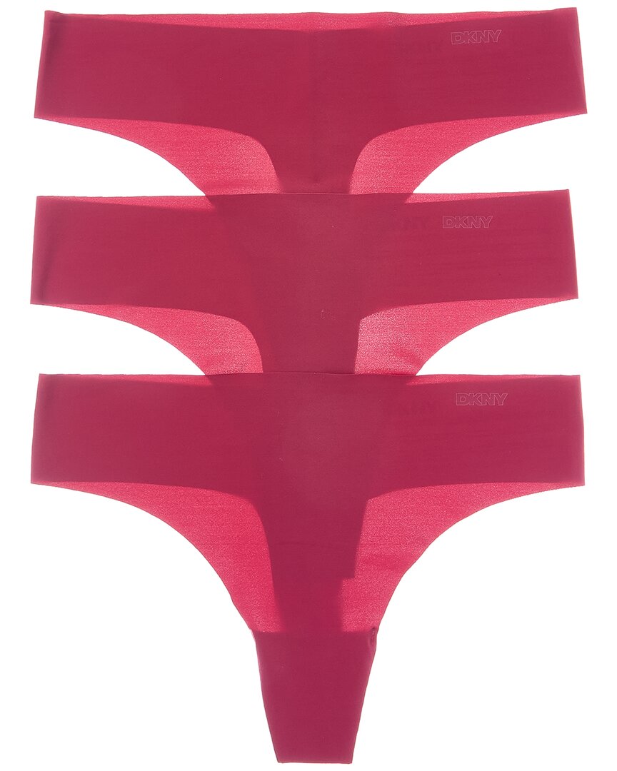 Dkny 3Pk Litewear Cut Anywhere Thong