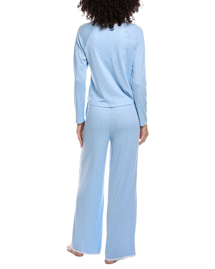 40 Winks 2Pc Top & Long Pajama Pant Set