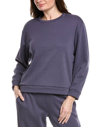 Natori Edit Nova Brushed Knit Sweatshirt