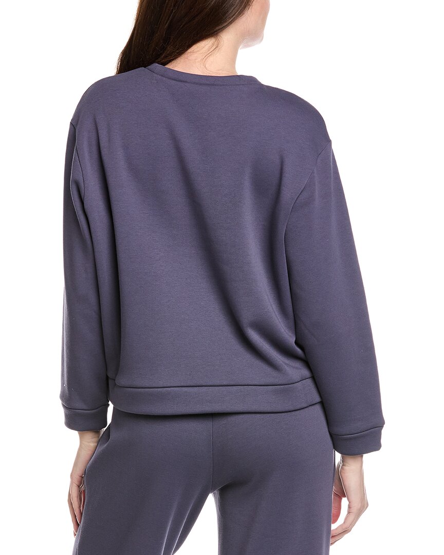 Natori Edit Nova Brushed Knit Sweatshirt