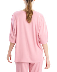 Natori Tranquility Waffle V-Neck Top