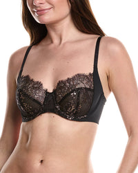 Skarlett Blue Entice Full-Coverage Underwire Bra Black