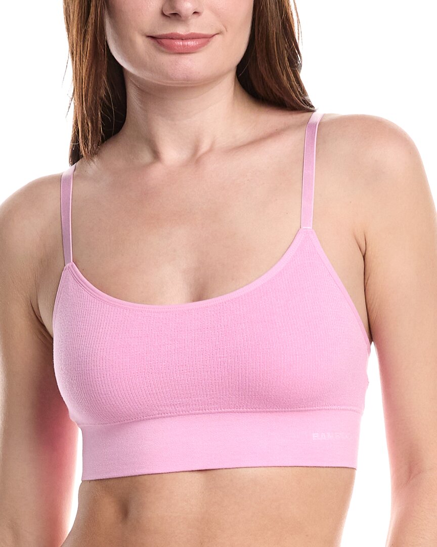 Bamboo 2Pk Seamless Waffle Classic Bralette
