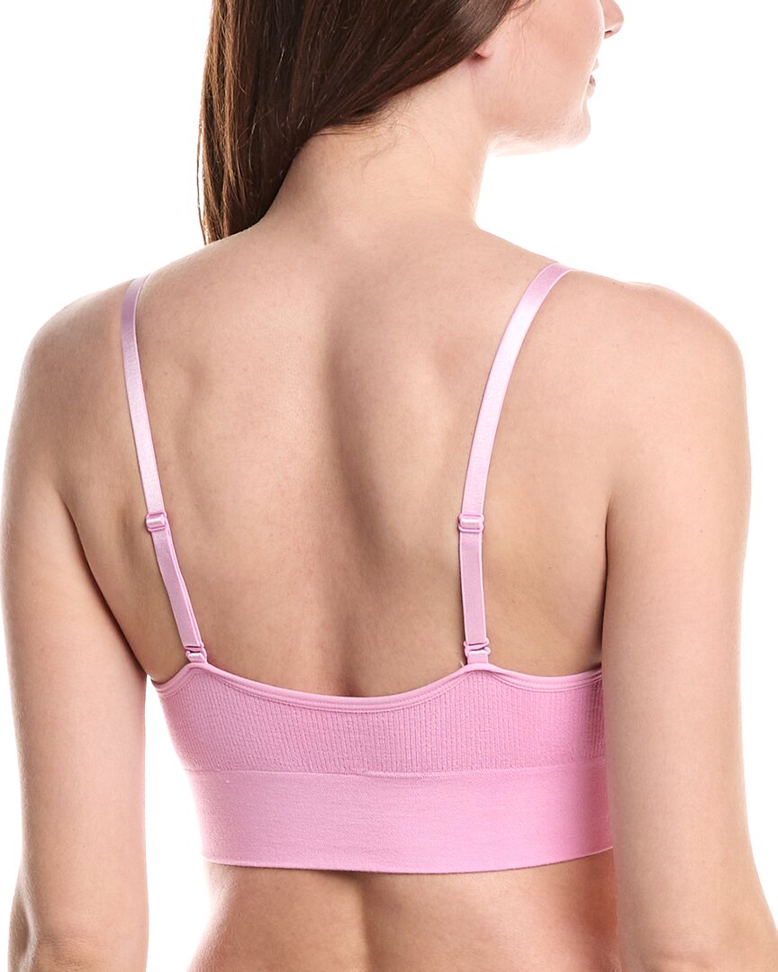 Bamboo 2Pk Seamless Waffle Classic Bralette